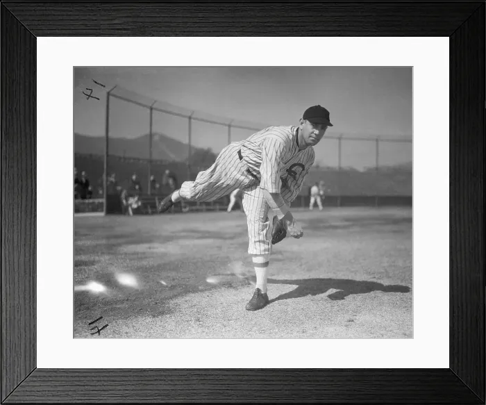 Framed Print : Ted Lyons Practicing His Pi Framed Print : Ted Lyons Practicing His Pi