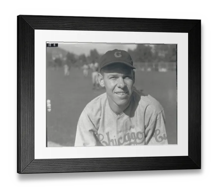 Framed Print : Portrait of Babe Herman Framed Print : Portrait of Babe Herman