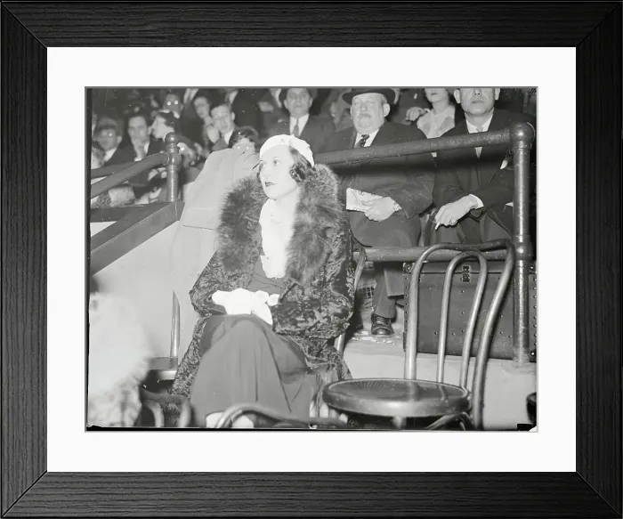 Framed Print : Lita Grey Chaplin Attending Bicycle Race Framed Print : Lita Grey Chaplin Attending Bicycle Race
