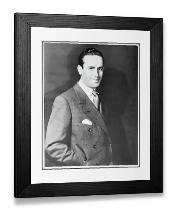 Framed Print : Actor Harold Lloyd Posing with Hands in His Pockets Framed Print : Actor Harold Lloyd Posing with Hands in His Pockets