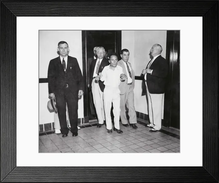 Framed Print : Assassin Leaves After Arraignment Framed Print : Assassin Leaves After Arraignment