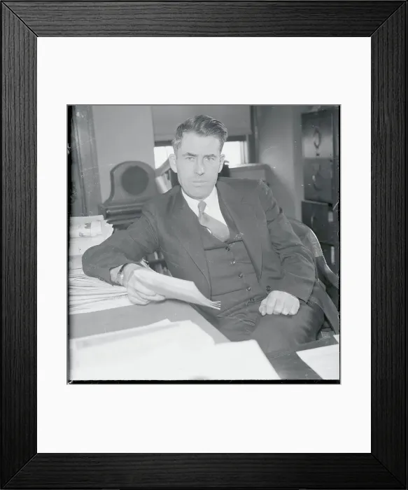 Framed Print : Agriculturalist Henry A. Wallace Framed Print : Agriculturalist Henry A. Wallace