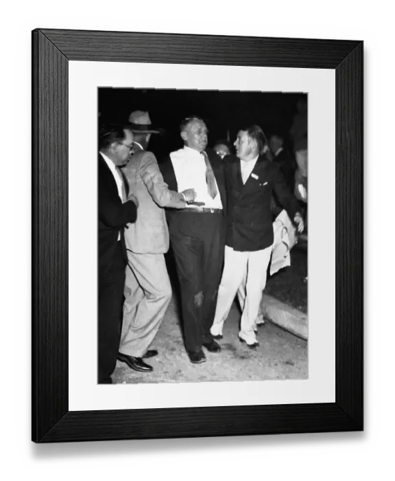 Framed Print : Anton J. Cermak Wounded During an Assassination Attempt Framed Print : Anton J. Cermak Wounded During an Assassination Attempt