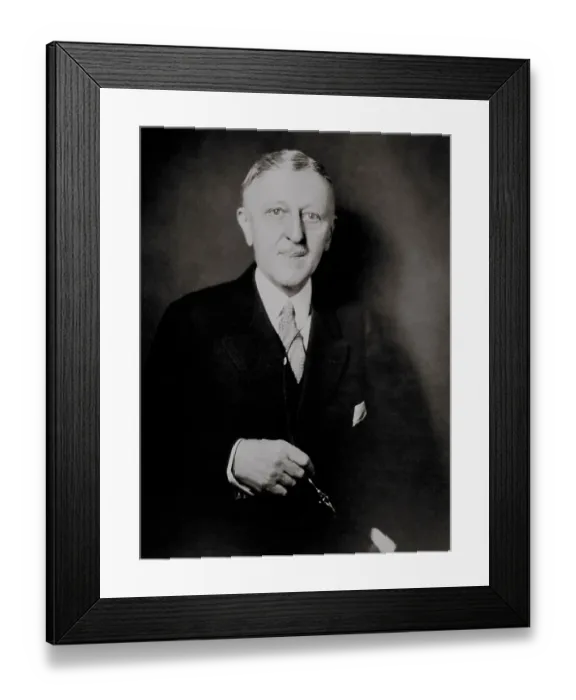 Framed Print : Portrait of William H. Woodin Framed Print : Portrait of William H. Woodin