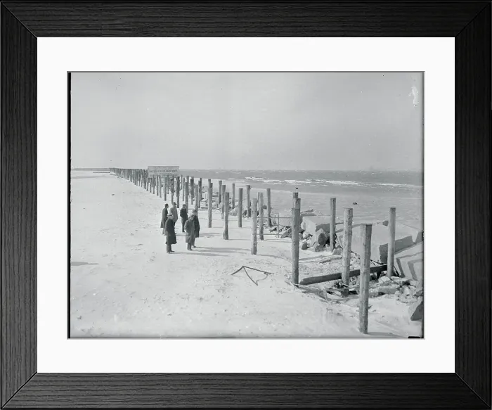 Framed Print : Jamaica Bay Jetty Under Construction Framed Print : Jamaica Bay Jetty Under Construction