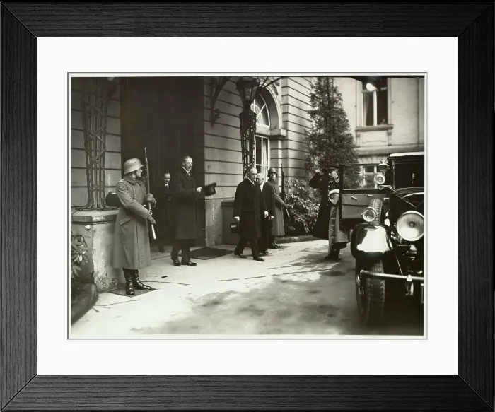 Framed Print : King of Denmar in Berlin