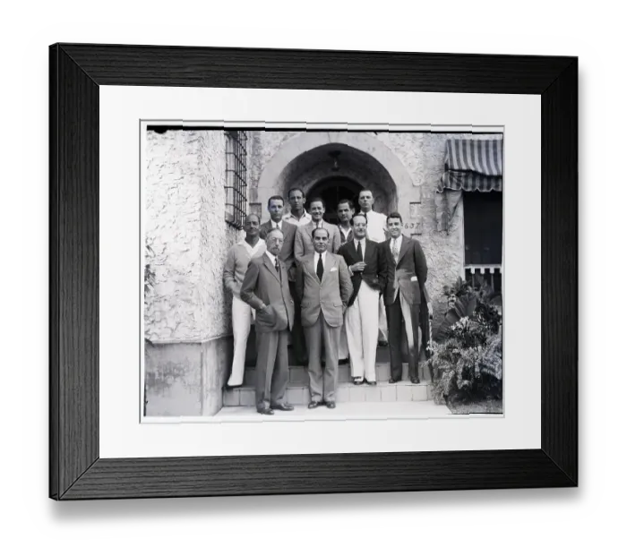 Framed Print : Cuban Government Refugees In Florida Framed Print : Cuban Government Refugees In Florida