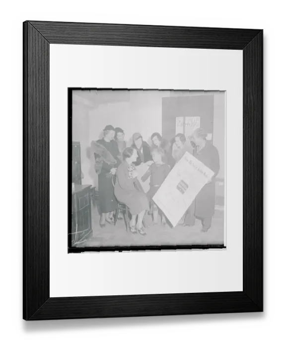 Framed Print : Girl Receiving Coat for Painting Framed Print : Girl Receiving Coat for Painting