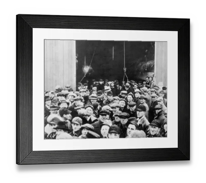 Framed Print : Farmers Protesting Foreclosure Sales Framed Print : Farmers Protesting Foreclosure Sales