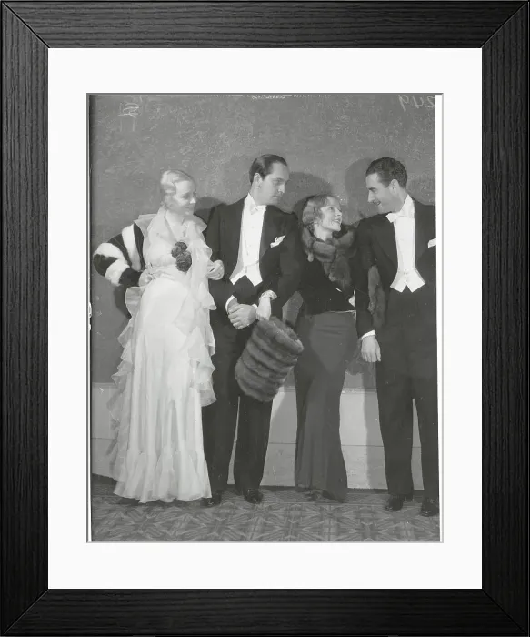 Framed Print : Film Celebrities of 1933 Framed Print : Film Celebrities of 1933