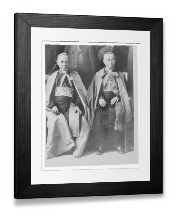 Framed Print : Arthur Melanson (L) and Rodrigo Villeneuve Framed Print : Arthur Melanson (L) and Rodrigo Villeneuve