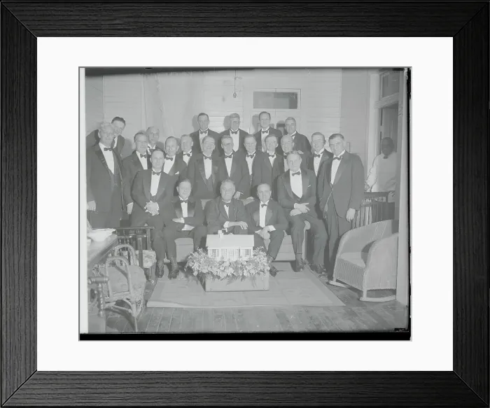 Framed Print : Roosevelt and Former Classmates Framed Print : Roosevelt and Former Classmates