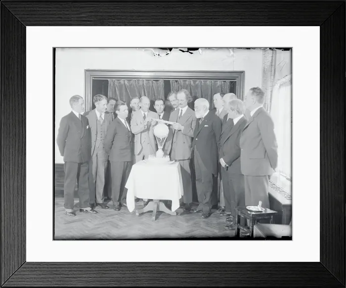 Framed Print : Birthday Party on Roof for Auguste Piccard Framed Print : Birthday Party on Roof for Auguste Piccard