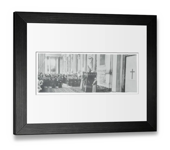 Framed Print : Priest Reading Proclamation Framed Print : Priest Reading Proclamation