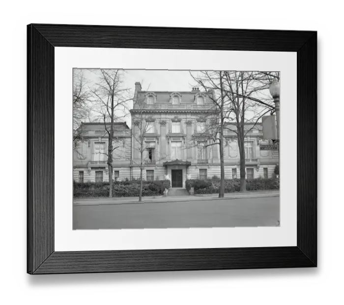 Framed Print : Townsend House, Washington, DC Framed Print : Townsend House, Washington, DC