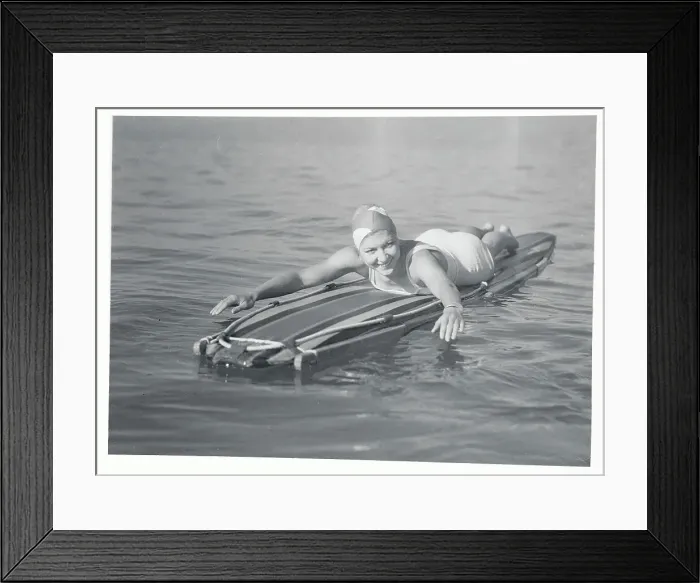 Framed Print : Virginia Eberling Paddling Framed Print : Virginia Eberling Paddling