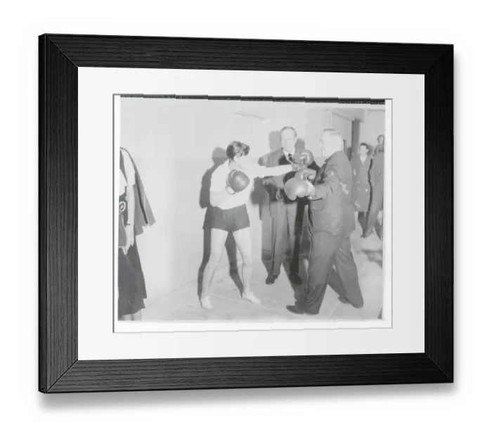 Framed Print : Babe Didrikson and Bryan Hayes Framed Print : Babe Didrikson and Bryan Hayes