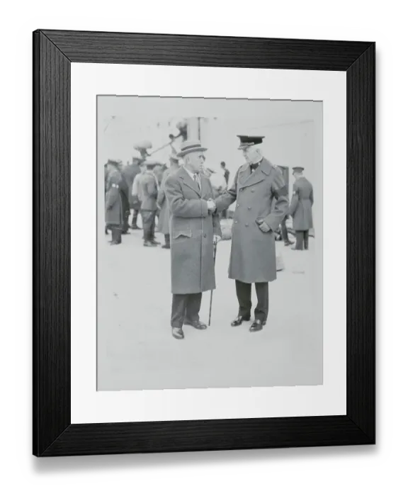 Framed Print : Ben Fuller and Calvin Mathews Framed Print : Ben Fuller and Calvin Mathews