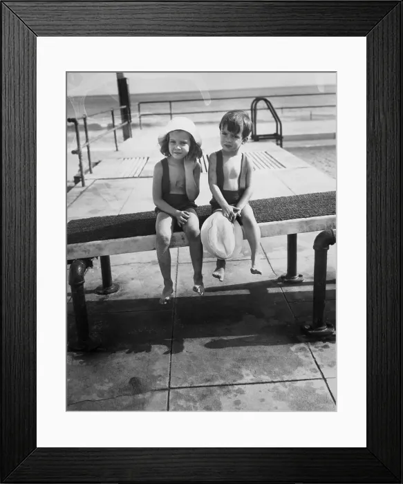 Framed Print : Patsy and Peter Pulitzer Framed Print : Patsy and Peter Pulitzer