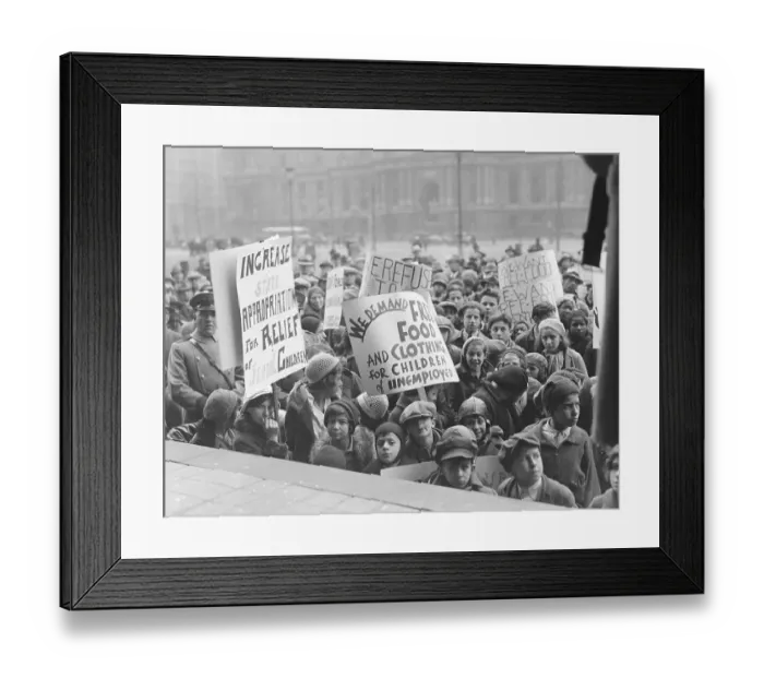 Framed Print : Communist Rally in Philadelphia Framed Print : Communist Rally in Philadelphia
