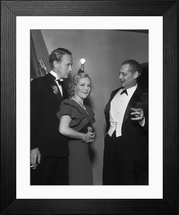 Framed Print : Mary Pickford and Fellow Celebrities Framed Print : Mary Pickford and Fellow Celebrities