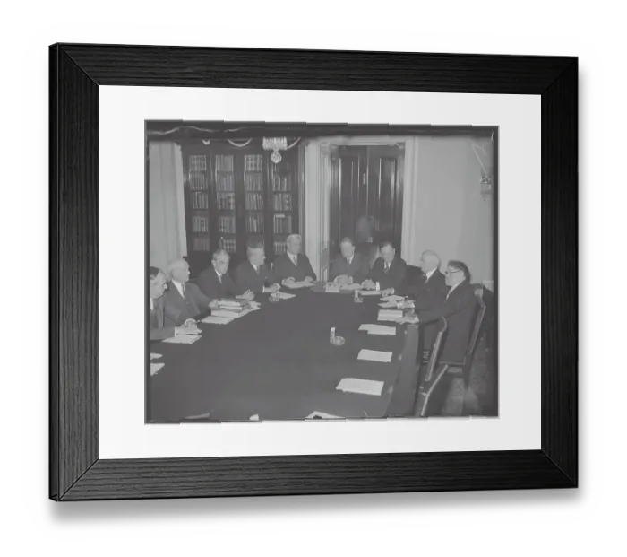 Framed Print : Senate Meeting in 1933 Framed Print : Senate Meeting in 1933