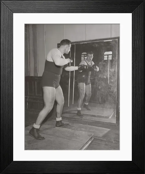 Framed Print : Ray Impellitiere Training Framed Print : Ray Impellitiere Training