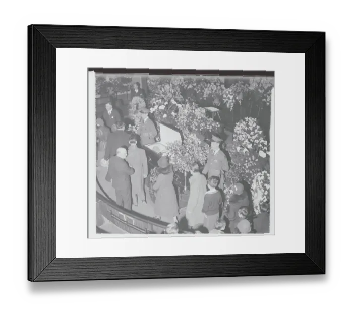 Framed Print : Calvin Coolidge Lying in State Framed Print : Calvin Coolidge Lying in State