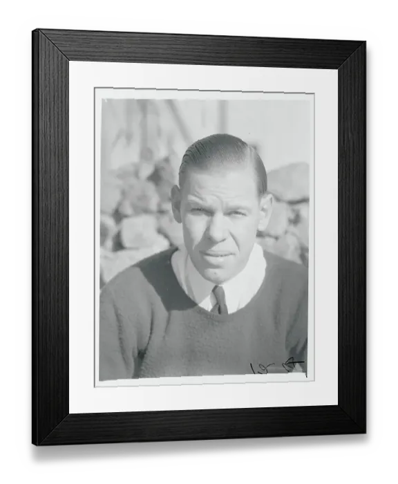 Framed Print : Floyd C. Babe Herman