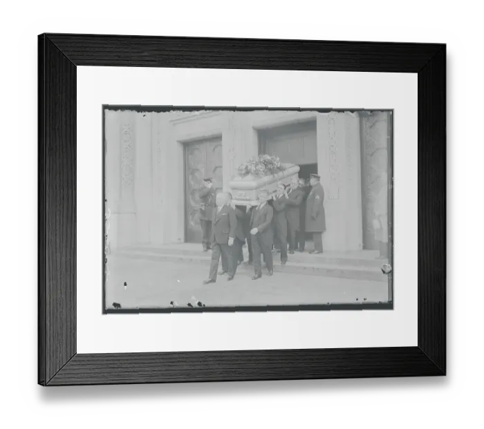 Framed Print : Pallbearers Carrying Casket Framed Print : Pallbearers Carrying Casket