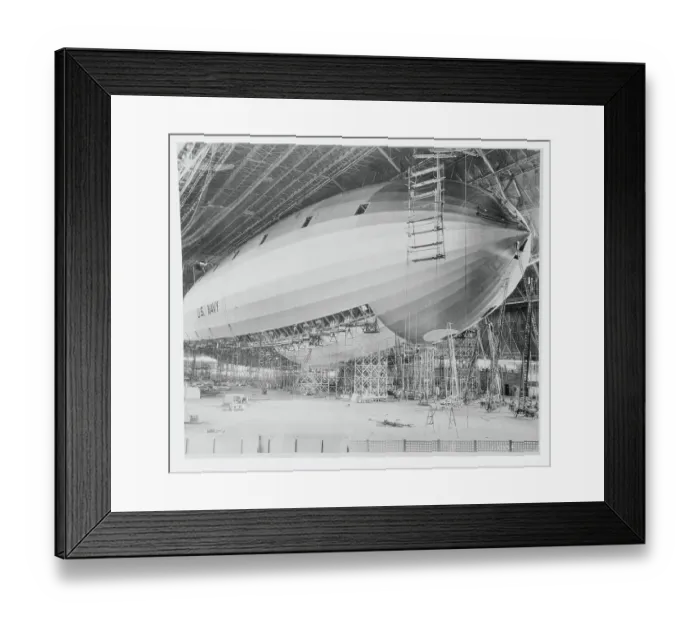 Framed Print : U.S.S. Macon