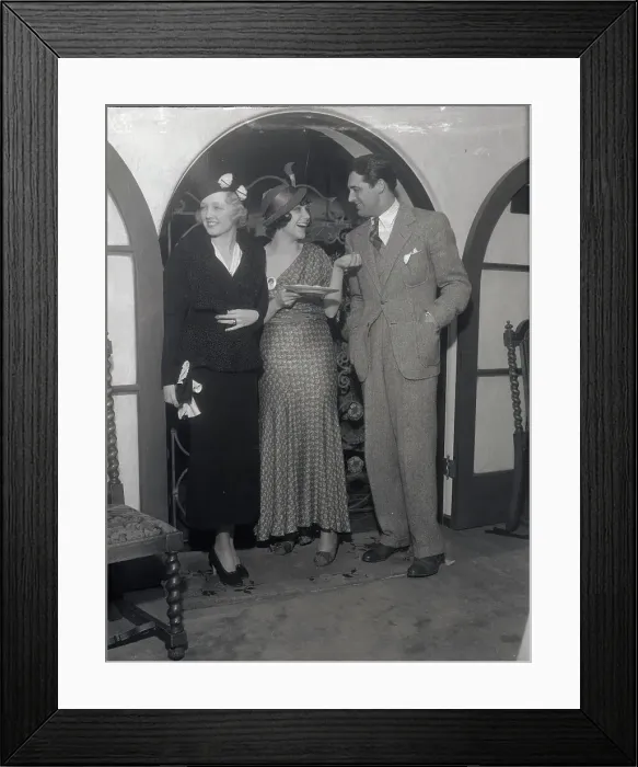 Framed Print : Cary Grant with Virginia Cherrill and Fifi Dorsay Framed Print : Cary Grant with Virginia Cherrill and Fifi Dorsay