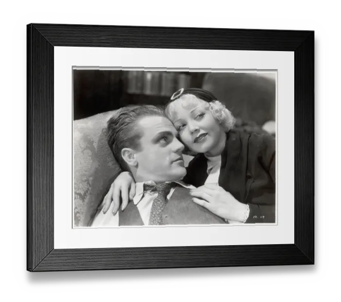 Framed Print : James Cagney Appearing with Alice White Framed Print : James Cagney Appearing with Alice White