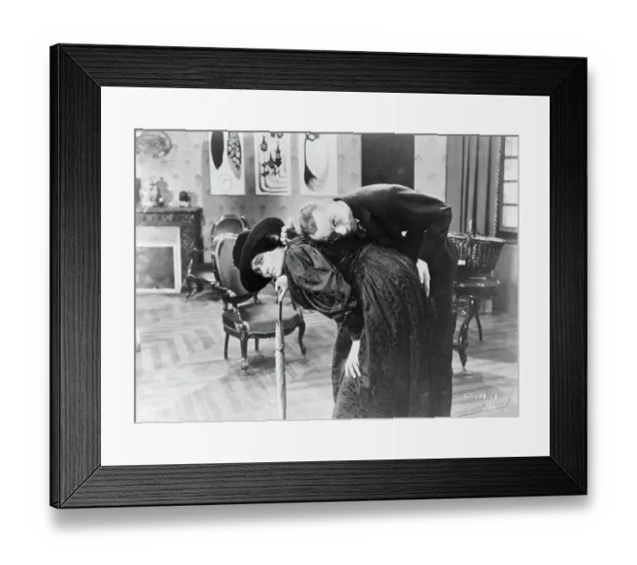 Framed Print : Louis Jouvet Examining Patient in French Film Dr Knock Framed Print : Louis Jouvet Examining Patient in French Film Dr Knock