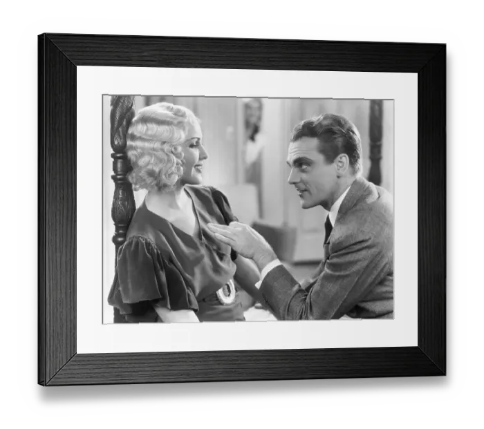 Framed Print : James Cagney and Mary Brian in Hard to Handle Framed Print : James Cagney and Mary Brian in Hard to Handle