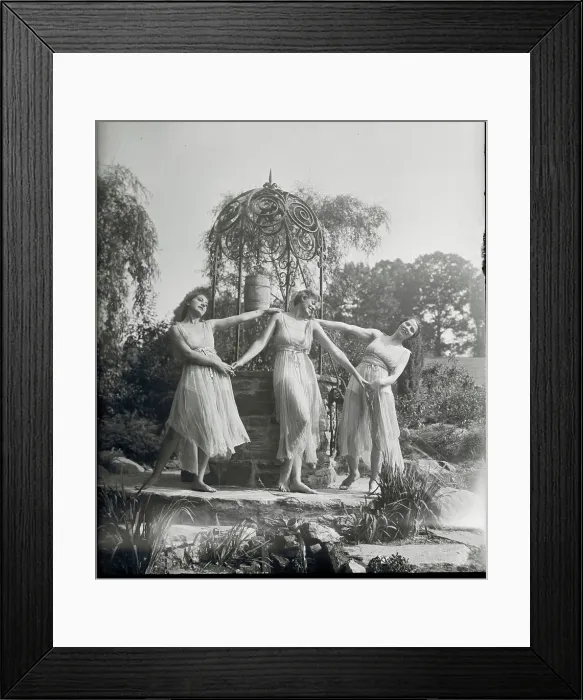 Framed Print : Ballet Dancers Performing Framed Print : Ballet Dancers Performing