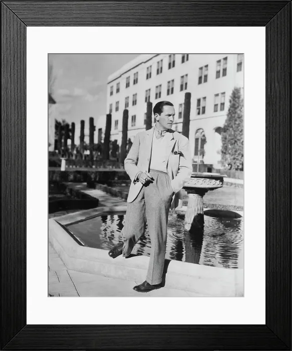 Framed Print : Actor Frederic March Framed Print : Actor Frederic March