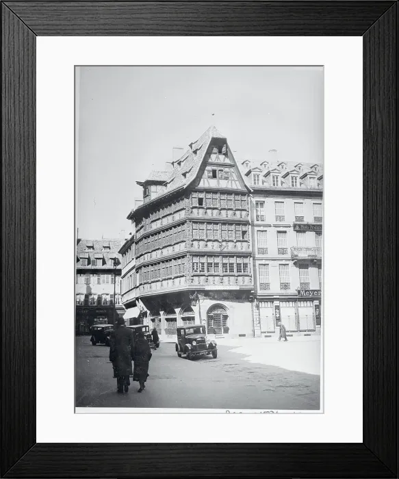 Framed Print : Wooden House from Fourteenth Century Framed Print : Wooden House from Fourteenth Century