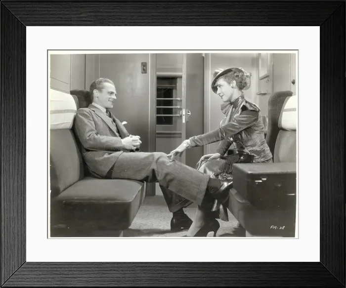 Framed Print : James Cagney Appearing with Mae Clark Framed Print : James Cagney Appearing with Mae Clark