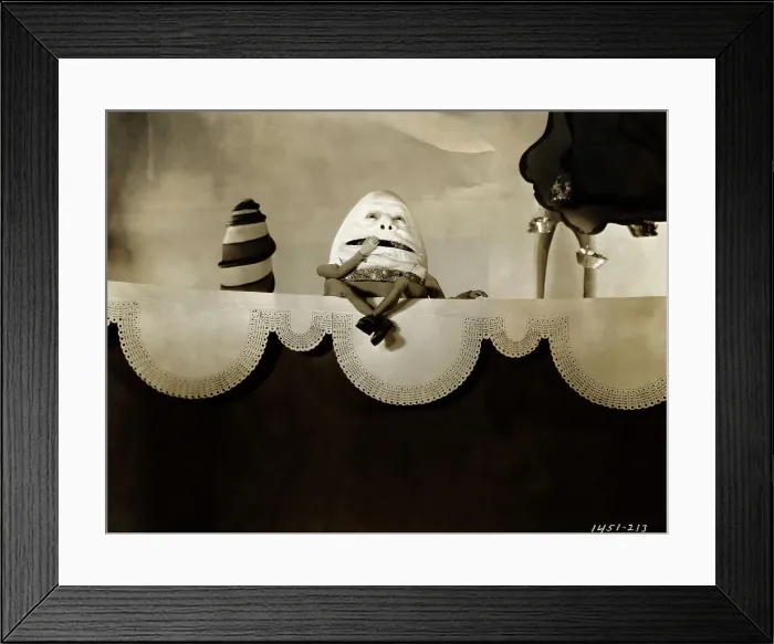 Framed Print : W.C. Fields Dressed as Humpty Dumpty Framed Print : W.C. Fields Dressed as Humpty Dumpty