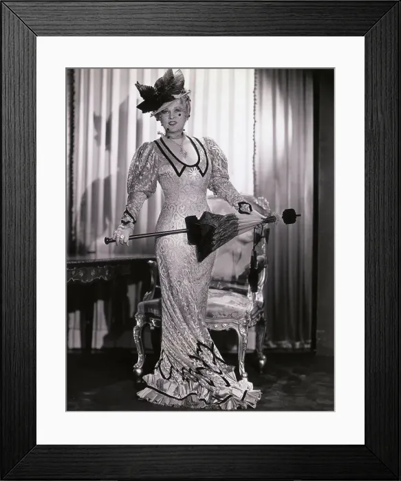 Framed Print : Actress Mae West Holding an Umbrella Framed Print : Actress Mae West Holding an Umbrella
