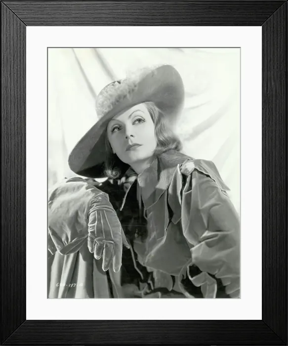 Framed Print : Greta Garbo in Costume for Queen Christina Framed Print : Greta Garbo in Costume for Queen Christina