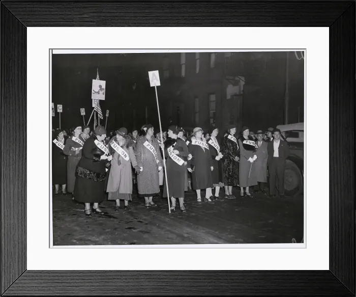 Framed Print : Rally for Fiorello La Guardia Framed Print : Rally for Fiorello La Guardia