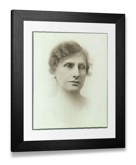 Framed Print : Portrait of Nellie Tayloe Ross
