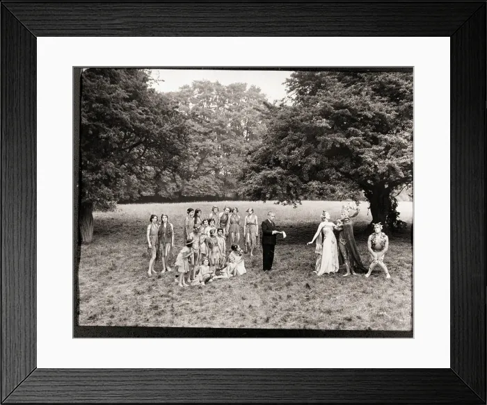 Framed Print : Marc Reinhardt Directing Production Framed Print : Marc Reinhardt Directing Production