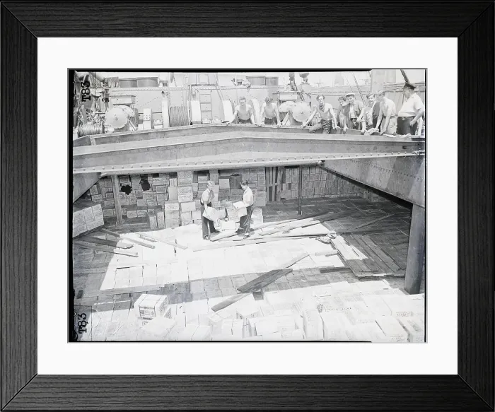 Framed Print : Hold Full of Whiskey Framed Print : Hold Full of Whiskey