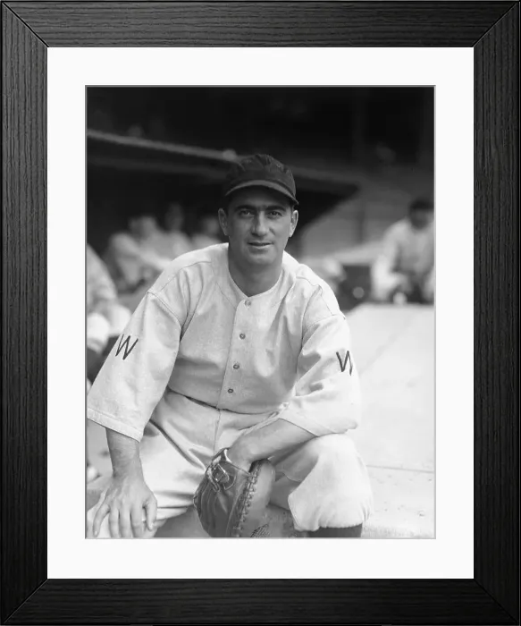 Framed Print : Catcher for Washington Senators Moe Berg Framed Print : Catcher for Washington Senators Moe Berg