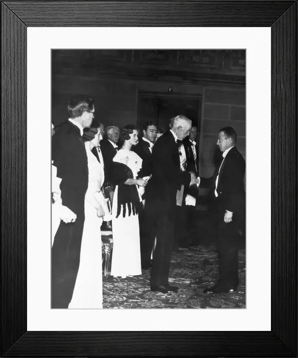 Framed Print : Heisenberg Receiving Nobel Prize Framed Print : Heisenberg Receiving Nobel Prize
