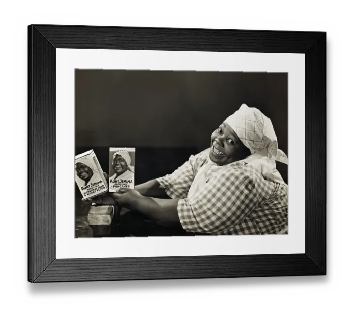 Framed Print : Aunt Jemima Portrayer Anna Robinson