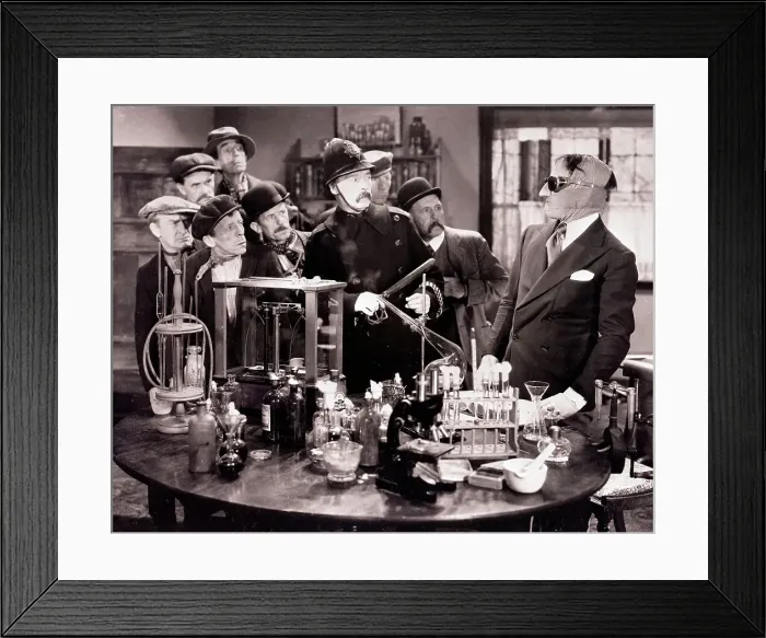 Framed Print : Scene from The Invisible Man Framed Print : Scene from The Invisible Man